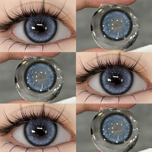 【COD】 DIAMOND Gray/Brown/Blue/Green Softlens/ Soflens/ Soflen 1Sepasang/2PCS Lensa Kontak Softlens Normal Contact Lens Diameter 14.5M With Free Lencase