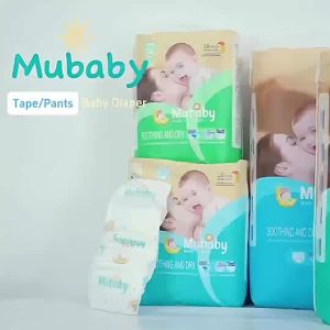 Mubaby Baby Diaper Tape Newborn(0-5kg) diapers - 50 pcs - Diaper NB Size