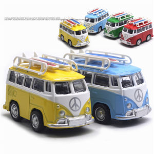 LEO 1:43 Volkswagen tour bus Diecast Model Toy Cars for Boys Toys Car For Kids Gift For Birthday
