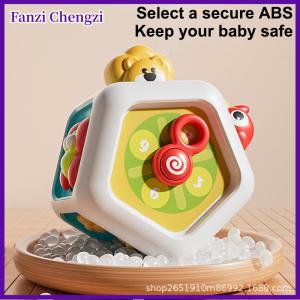 Fanzi Baby Busy Board Cube Montessori Toys Sensory Activity Ball Early Educational Toy Learning Fine Motor Skills Toy Travel Toy Gifts