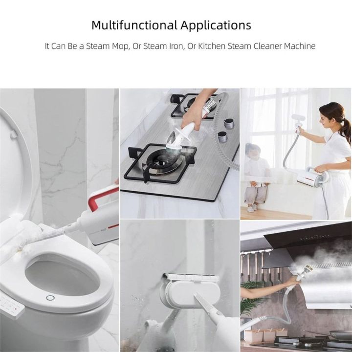 QUFUL Multifunctional Steam Mop Cleaner 220V Heated Spray Handheld ...