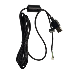 USB Mouse Cable Cord Nylons Mouse Line Replacement Wire for G502X Wireds Mouse Replacement Part Repair Accessory