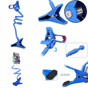 Quality Aluminum Desktop Mobile Phones Stand Mount Flexible Arm for Different Angle and Distance