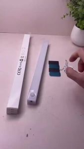 New LED Lamp Motion Sensor Night Light Wireless Sensor Automatic USB Rechargeable Wardrobe Cabinet Lamp Night LED Home Kitchen Bedroom Automatic Sensor Light