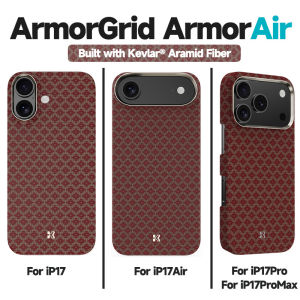 Benks Đối Với iPhone 17 Pro Max Air Từ Armorgrid Armorair Trở Lại Được Xây Dựng Với Kevlar®Sợi aramid siêu mỏng & nhẹ tối giản vỏ cứng Bìa