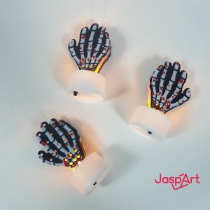 Dekorasi Halloween Lampu LED Halloween Skull Lantern