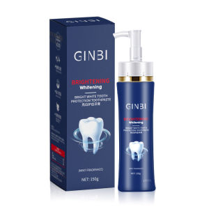 Brightening Toothpaste Enamel Care Advanced Stain & Yellowing Removal Natural Fluoride-Free Formula for Sensitive Teeth Fresh Breath Support