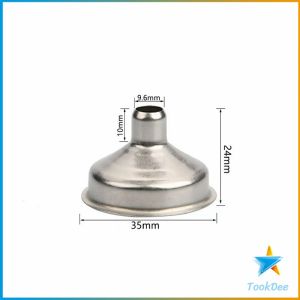 TookDee ขวดแบ่งแก้วใสอเนกประสงค์/กรวยสำหรับแบ่ง ขวดแก้ว ขวดน้ำผลไม้ ขวดหัวน้ำหอม 60ml Glass bottle