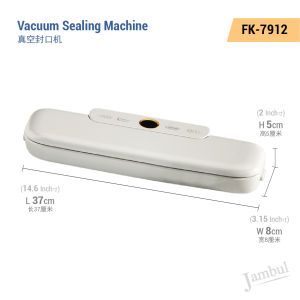 Vacuum Sealer Machine Food Sealer Home Kitchen Packaging Automatic Vacuum Machine Plastic Bag Mesin Vacum Makanan 真空包装机