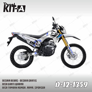 Decal Honda CRF 150L SIMPLE PANDA D-I2-1359 D-I2-697 I2-990 i2-1177