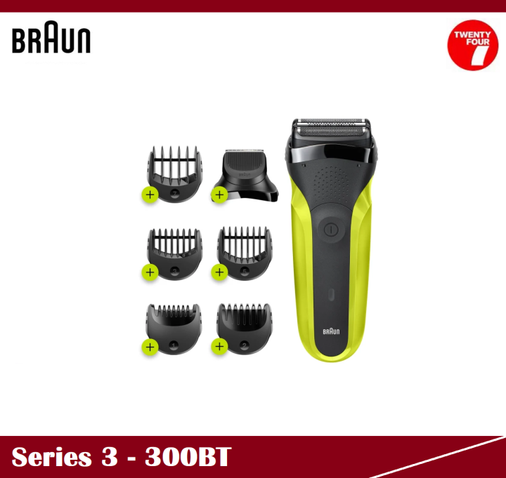 BRAUN Series 3 Shave & Style 300BT Shaver with Precision Beard Trimmer ...