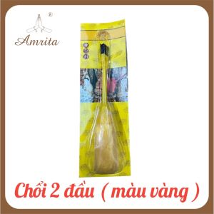 Chổi quét bàn thờ Chổi phủ bụi quét tàn hương ban thờ tượng Phật tượng ông địa cọ vệ sinh tượng - Amrita