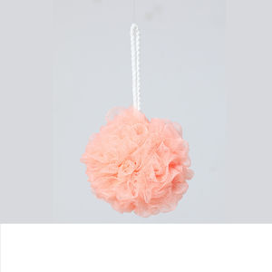 40G Color Nylon Shower Ball/Cute Girl Bathing Bubble Bath Flower Bubble/Home Bathroom Bath Ball