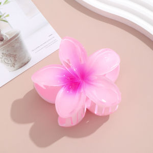 TAS  Jepit Rambut Motif Bunga  Aksesoris Rambut Elegan Wanita  Jedai Model Bunga Kamboja  Cute Hair Clips Korean Style