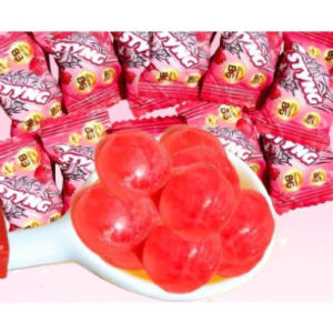 Gói 320g kẹo ngậm styngkẹo styng vị dâu nhiều vitamin thơm ngon