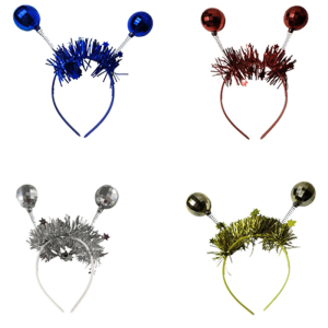 Tinsel Blingbling Headband Disco Headwear Christmas Party Photo Props Christmas Party Headwear Cosplay Accessories