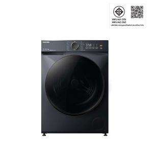 TOSHIBA เครื่องซักผ้า 10.5 กก. รุ่น TW-T21BU115UWT สีดำ AI SMART (ฟรีขาตั้ง)