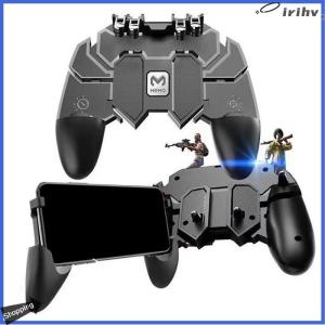 【jianzhanqinl】 K21 Game Handle PUBG Mobile Phone Gamepad Joystick L1 R1 Trigger Game Shooter Controller