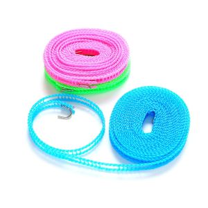 Brightbling 10 Meter Sunshine Clotheslines Ropes Non-slip Clothesline Clothes Dryer Outdoor Cloth Hanging Rope