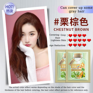 Risk-free Bubble Plant Hair Dye Buy 30pcs get 40pcs Health Easy Cover White Hair At Home