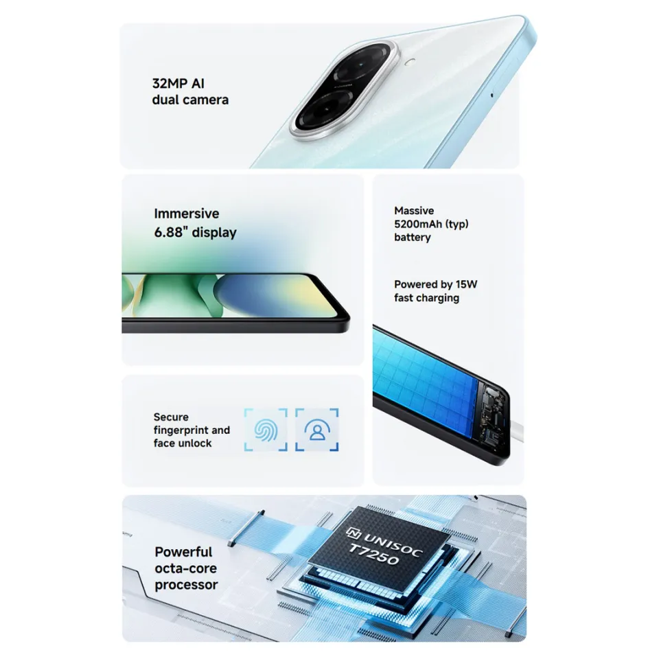Xiaomi Redmi A5 | 3GB+64GB |32MP AI dual camera | Immersive 6.88