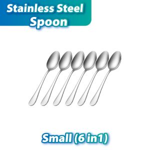 [SG STOCK] Stainless Steel Spoon & Fork Set | Durable Cutlery for Kitchen Dining Utensils