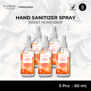 Hand Sanitizer Klarens Spray Honey Dew 5pcs