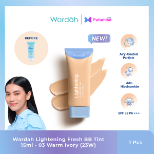 WARDAH Everyday & Lightening BB Cream 15mL 30mL | krim bb wardah light natural (BPOM)