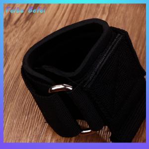 [Feibe Befei] สายรัดข้อมือสำหรับออกกำลังกายสีดำตะขอเหล็กแข็งแรงปรับได้สายรัดยกน้ำหนักสำหรับฝึกออกกำลังกายในยิม