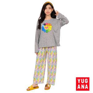 YUGANA - NIDA Setelan Wanita Jumbo Lengan Panjang