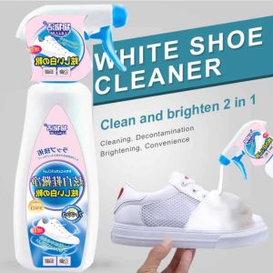 **BEST SELLING JAPAN** 2025 NEW 【Powerful stain removal】shoe Whitening Cleaner 425ml foam Cleaner Spray Shoes Cleaner Used for shoes of all colors removes yellowing and whitens does not damage the upper removes dirt and deodorizes White shoe cleaner 炫白鞋靴净