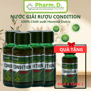 Nước Giải Rượu Mát Gan CONDITION inno.N Hỗ Trợ Giải Độc Và Bảo Vệ Gan Hiệu Quả (Chai 75ml)