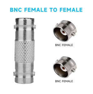 (5PCS) CCTV Camera Coaxial Adapter BNC Connector Female to Female Barrel