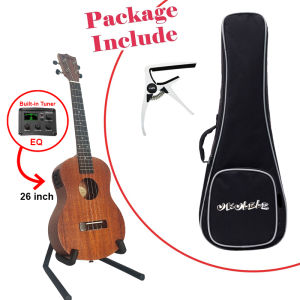 PRO UKE (PU-180) Ukulele Guitar Murah Original 21 23 26 Inch 寸 Soprano Concert Tenor Ukulele | With Gitar Tuner + String + Case Bag 乌克丽丽 烏克麗麗 尤克里里 乌克丽丽 成人 初學者