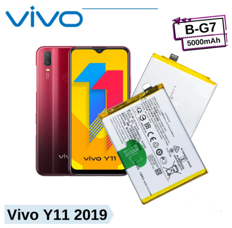 Vivo Y11 2019 Original Battery | Model: B-G7 (5000mAh) High Quality ...