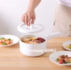 1.5L Non Stick Electric Pot Multi-purpose Electric Cooker Skillet Hot Pot with Steamer Kitchen DS-41