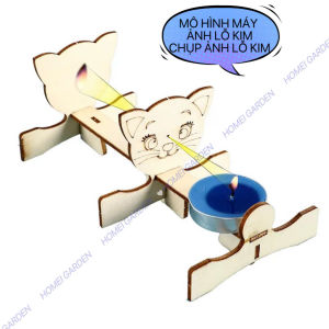 Mô Hình Máy Ảnh Lỗ Kim – Dụng Cụ Học Tập Vật Lý Lớp 7 Thí Nghiệm Ánh Sáng Cho Học Sinh STEM HM0617