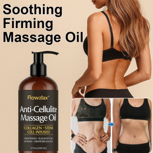 Anti Cellulite Oil for Body Slimming Firming 4 Weeks Massage Oil to Reduce Cellulite 240ml Skin Firming Essential Oil