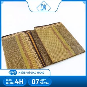 Size 1.6 x 1.9m - Chiếu điều hòa sợi mây tổng hợp thoáng mát dễ dàng vệ sinh khô thoáng nhanh - Đăng Khoa 79 - chiếu điều hòa - chiếu trúc - chiếu ngủ - chiếu mây