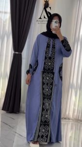 ANJANI GAMIS DRESS BIRU LANGIT CANTIK BANGET