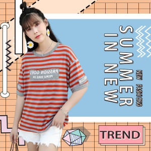 LH.Friday เสื้อยืดลายใหม่ลายทางหลากสี จัดเต็มกันไปเลยกับ11สีสวยมี7สีก็ใส่วันละสีไปเลย