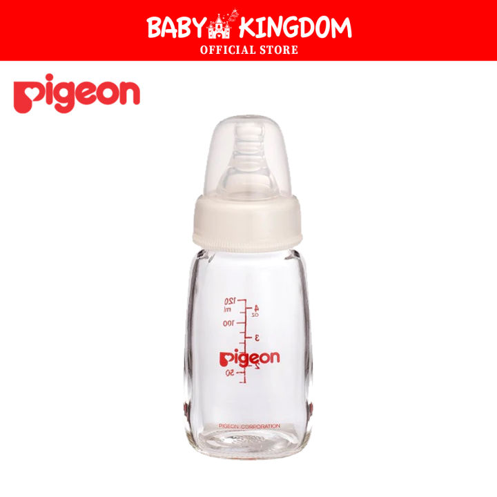 Pigeon Slim-Neck Nursing Glass Baby Feeding Bottle 120ml (26687