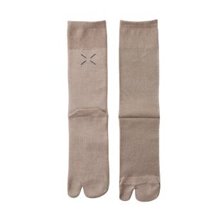 YTM ยูเค ถุงน่องกลางน่อง บาง ระบายอากาศได้ ถุงเท้าสองนิ้ว ง่าย ถุงน่อง ถุงเท้าแบบแยกนิ้วเท้า ผู้หญิง