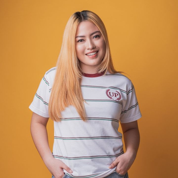 UPBEAT-University of the Philippines-UP Stripes Shirt (White)