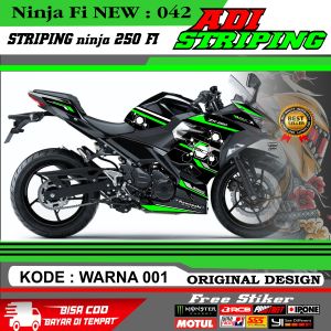 STRIPING NINJA 250FI NEW VARIASI 042