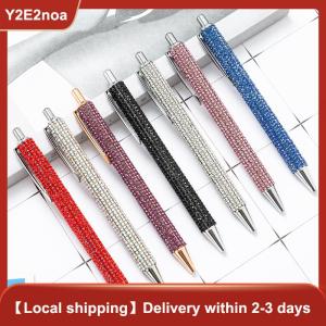 【Y2E2noa】 Press Metal Ballpoint Pens Multi-color Gift Pen Creative Office Supplies