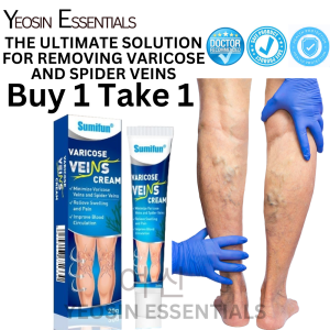BUY 1 TAKE 1 Varicose Vein Remover Spider Vein Treatment Cream Varicosity Legs Ointment Blood Circulation Relieve Swelling Women Men