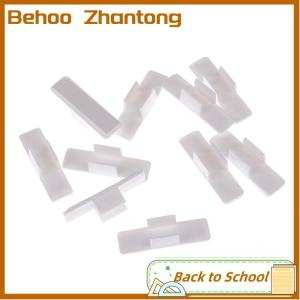 Behoo 10pcs New Selfadhesive Pen Holder Pencil Clip Holder Desktop Fixed Pen Case