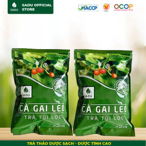 Trà giải độc gan Túi lọc Cà gai leo hỗ trợ Thải độc mát gan tăng cường chức năng Gan