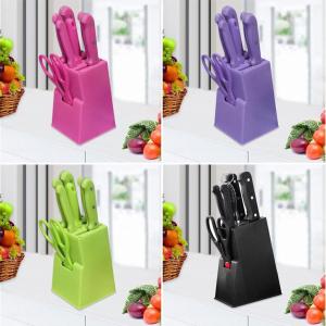 [REPACK] Set Pisau dan Talenan Dapur 8 pcs in 1 / Set Pisau Dapur + Talenan / Pisau Dapur Set / Pisau Masak Dapur Set Warna / Set Pisau Dapur Masak J4